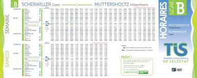 Horaires Et Trajets | TIS - Transport Intercommunal De Sélestat